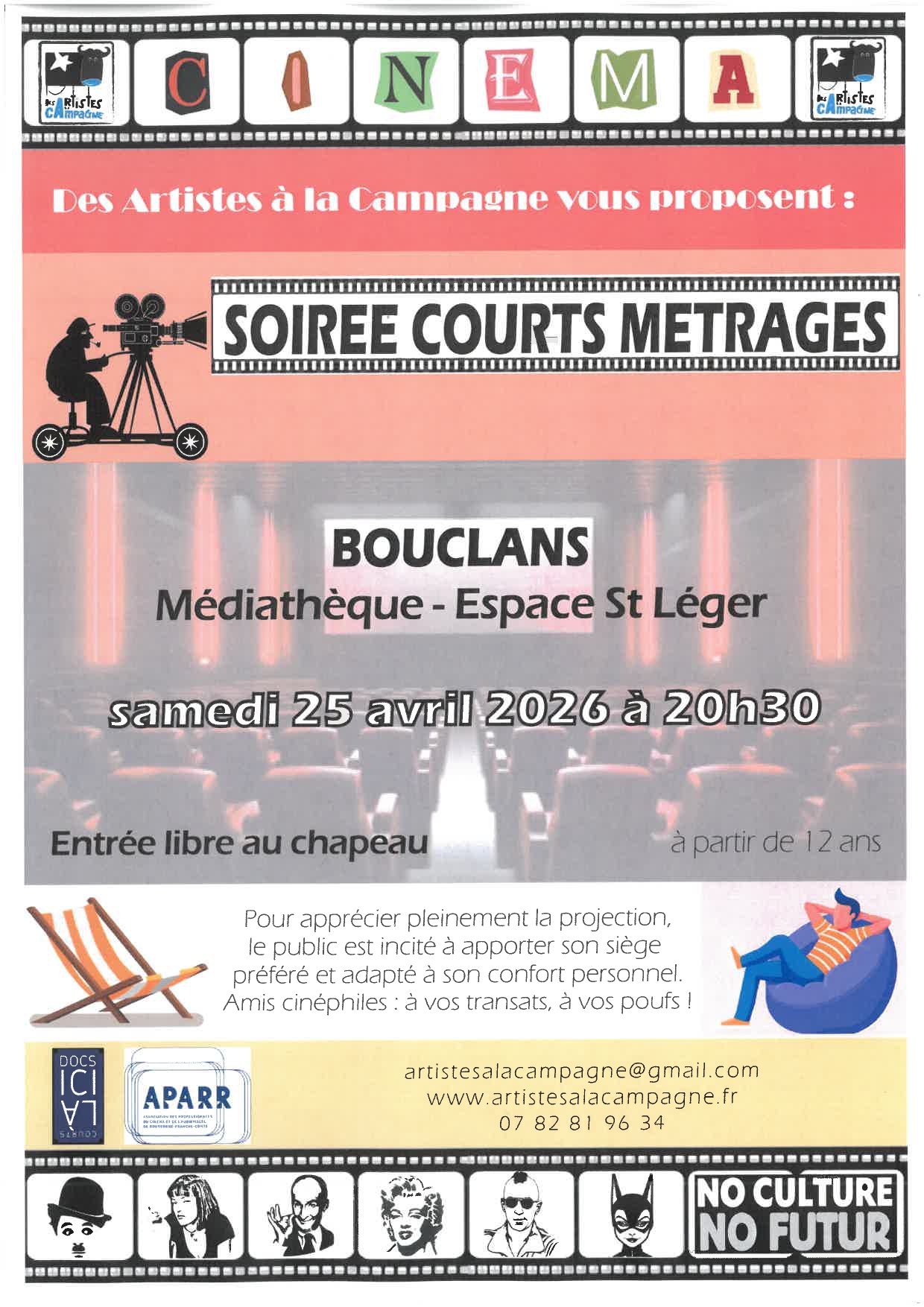 SOIREE COURTS METRAGES